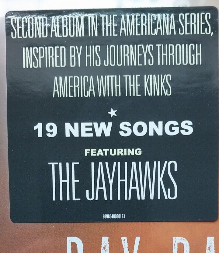 NEW Ray Davies 2x Lp Our Country Americana Act II vinyl w