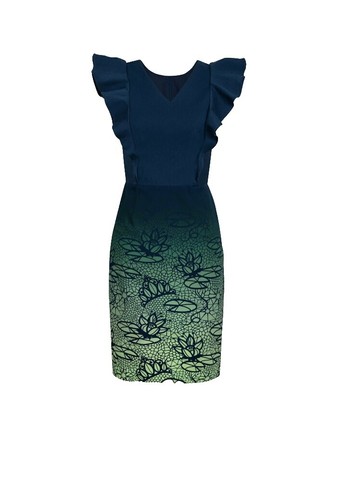 knee length dresses for ladies Barrett Mini Dress Multi Floral main image 0