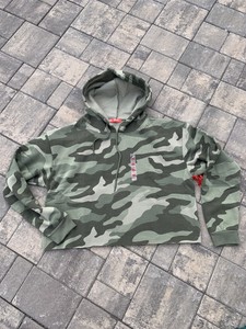plus size oversized camo jacket