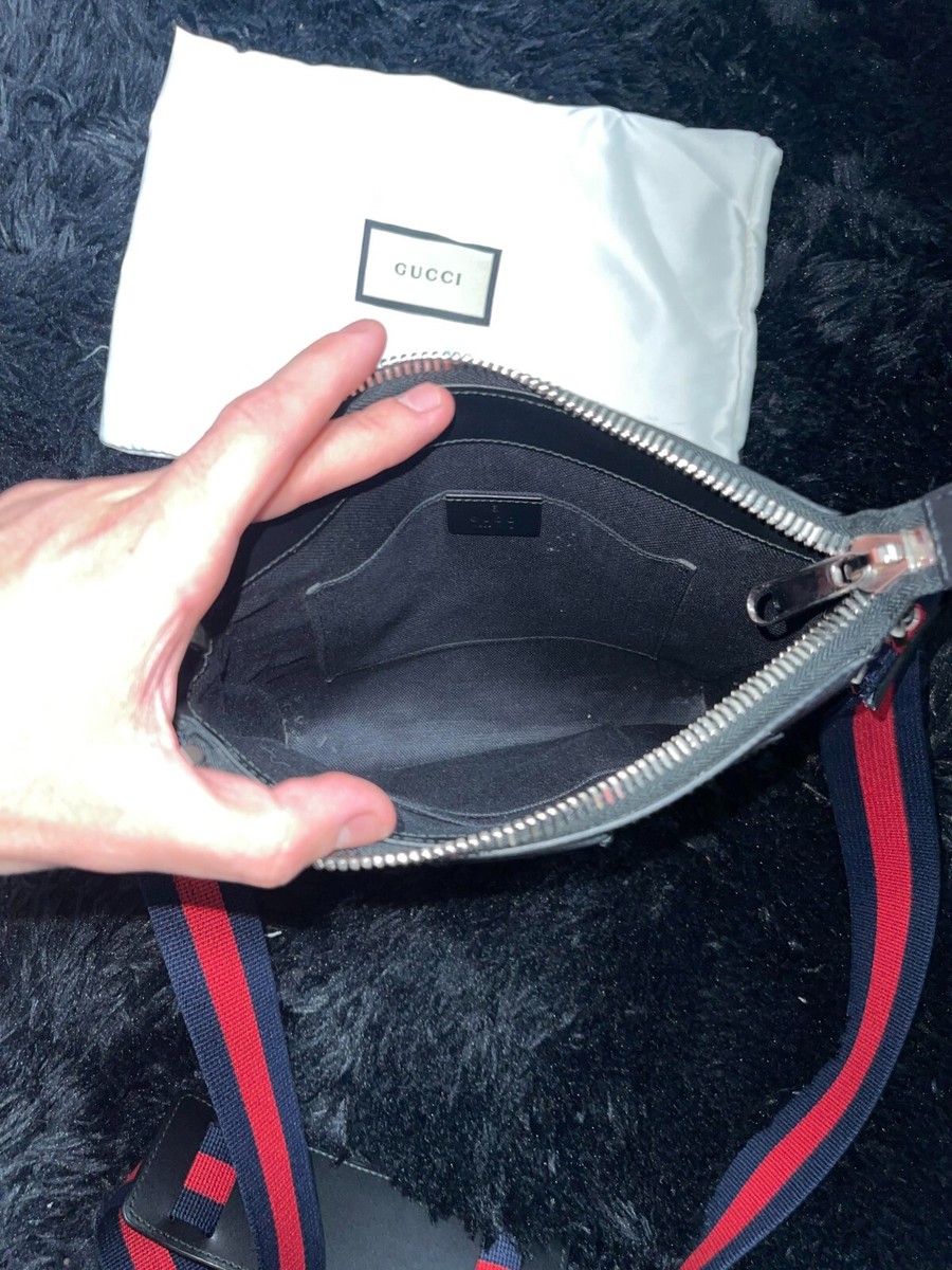 GG Black Men's Gucci Messenger Bag | eBay GG Black Men's Gucci Messenger Bag | eBay