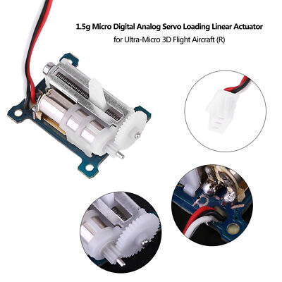 1.5g Mikro Ultral Digital Linear Servo für Micro 3D Hubschrauber Flugzeug DE