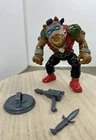 TMNT Bebop HARD HEAD 1988 Playmates Toys Complete