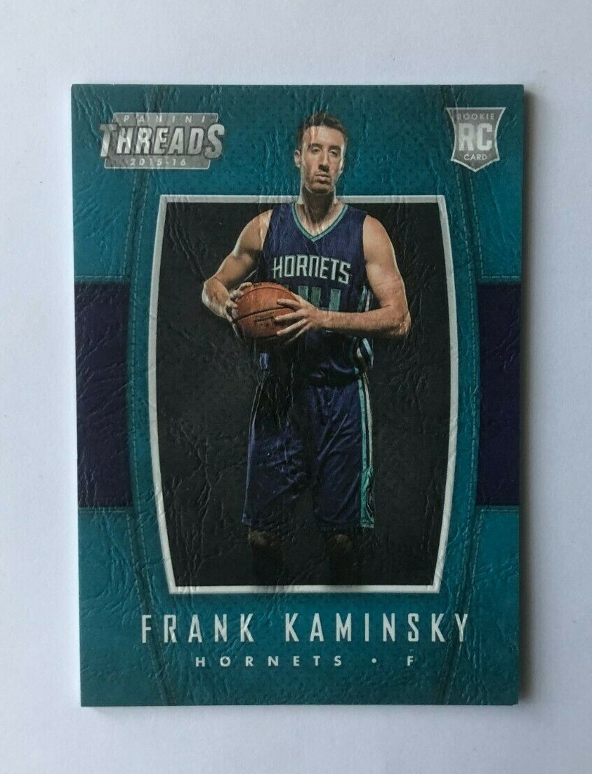 FRANK KAMINSKY RC 2015-16 Panini Threads Rookie Leather #225