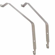 1968 1969 1970 1971 1972 Chevy Nova Fuel Gas Tank Straps (Stainless) - Pair 2pcs
