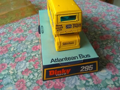 Dinky Toys 295 Atlantean Bus イエローページ バス Dinky 295 Atlantean City Bus Yellow pages Livery, Mint in Original
