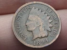 1894 Indian Head Cent Penny, VG Details