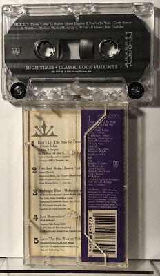 High Times 70's Greatest Rock Hits Volume 3 Cassette Tape (1991