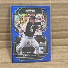 2022 Panini Prizm baseball Blue Mojo Prizm Gavin Sheets RC 189/199 White Sox