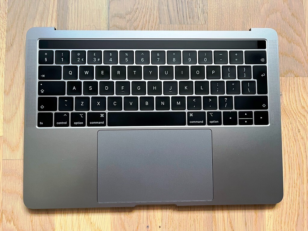 Single KEYBOARD KEYS + hinge mount for MACBOOK PRO A1706 A1707