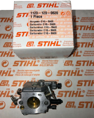 S④ Genuine OEM Stihl 1123 120 0620 Carburetor C1Q-S92E 021 023 025