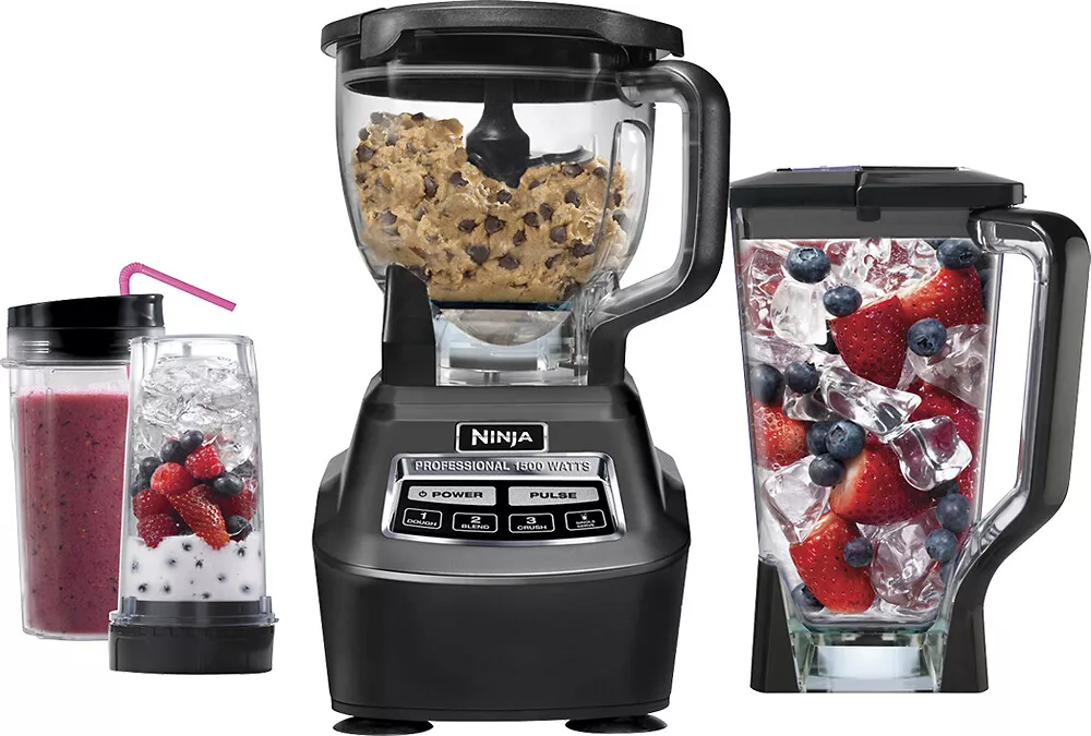 Ninja Mega Kitchen System 1500 BL770 Blender Processor Crushing Nutri Ninja  -NEW 737278698010