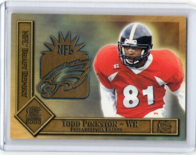 TODD PINKSTON 2000 Paramount NFL DRAFT REPORT #23 - EAGLES