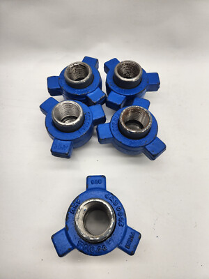 LOT OF 5, Hammer Union 1'' Fig 200 Threaded Standard Service
