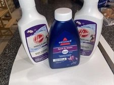 Bissell Deep Clean  2 in 1 Forumla & Max Protect Clean & Oxy Boost 8oz Bottles