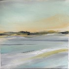 Original painting COASTAL ESSENCE NO. 54  landscape on canvas paper
