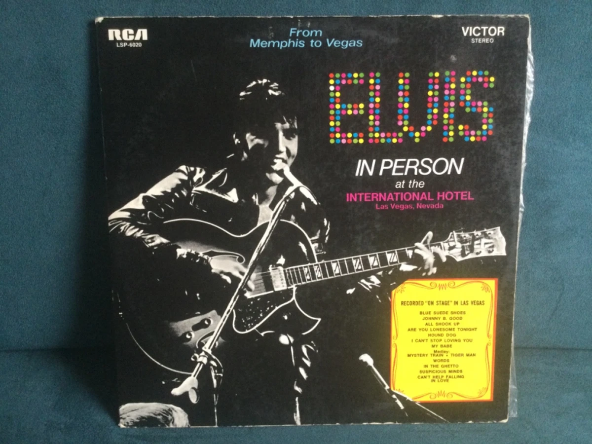 Elvis From Memphis to Vegas / Vegas to Memphis dbl gatefold vinyl LP LSP-6020