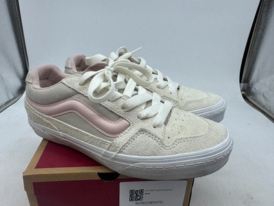 Vans Caldrone Hairy Athletic Sneakers Women's Sepia Rose Suede Comfort - 8.5