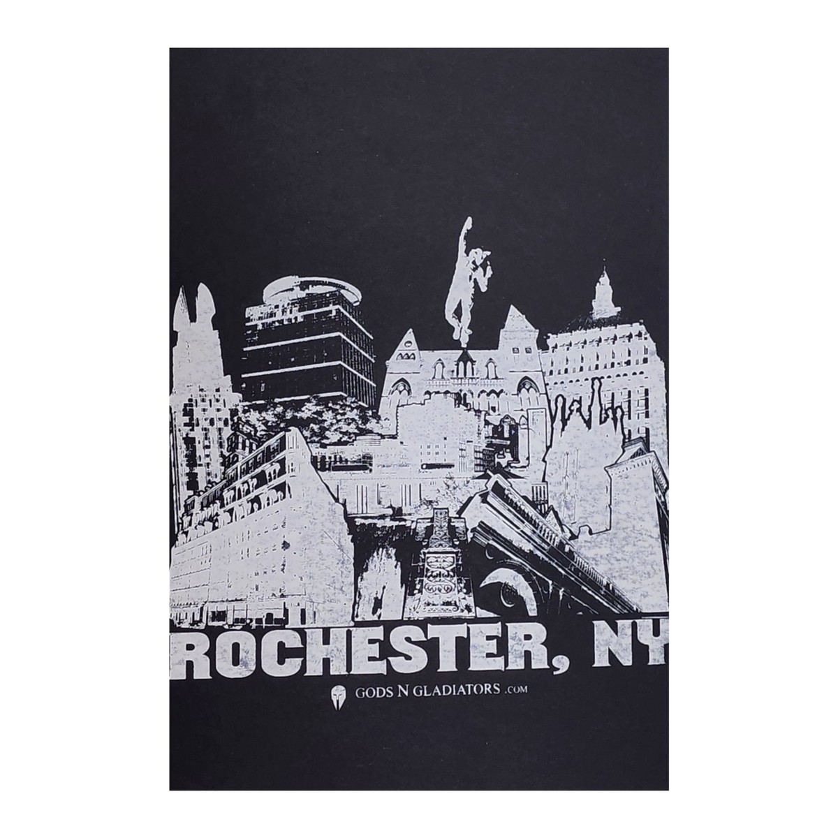ROC Skyline 1.0 Original Graphic Art Print