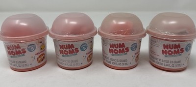 LOT OF 4 - Num Noms Mystery Pack Series 5 -Nail Polish or Glitter Lipgloss - NEW