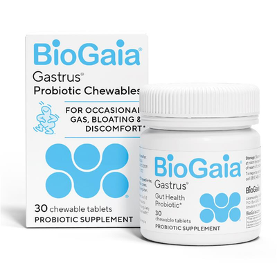 #ad #ad BioGaia Gastrus Chewable Probiotic Gut Health Dual Strain 30 count 1 Pack $23.99
