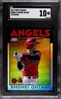 SHOHEI OHTANI 2021 Topps Chrome 1986 Design 86BC-9 SGC 10 GEM Angels MVP