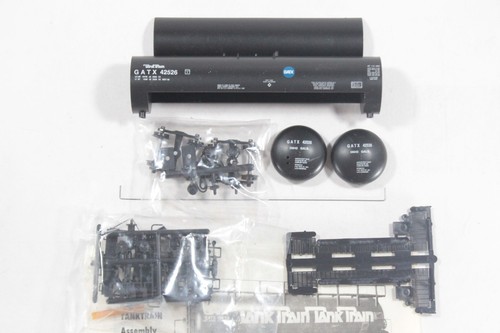 HO Roundhouse GATX "Tren Tanque" 50 ft Moderno Coche Tanque Escalera Final #42526 Nuevo Kit | Zustand: New