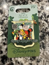 2026 Disney Alice In Wonderland 75th Anniversary LE 4000 Pin WDW