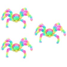 3 PCS Spinnen Stofftier Riesenspinne Kuscheltier Halloween Spider Toy