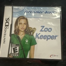 Dreamer Series: Zoo Keeper (Nintendo DS, 2009) Brand New Sealed