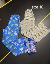 Pajama Pants Boys Size 10 Worn Lightly Excellent Condition