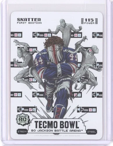 SKATTER 2026 BO JACKSON BATTLE ARENA TECMO BOWL SORE THUMB BF ROOKIE RC Q1078