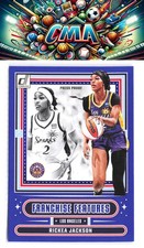 2025 Donruss WNBA #8 Rickea Jackson Franchise Features Press Proof Purple