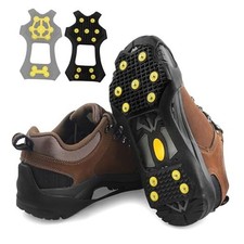 Ice Cleats for Shoes and Boots, Walk Large 8.5-10 Men / 10-11.5 Women 