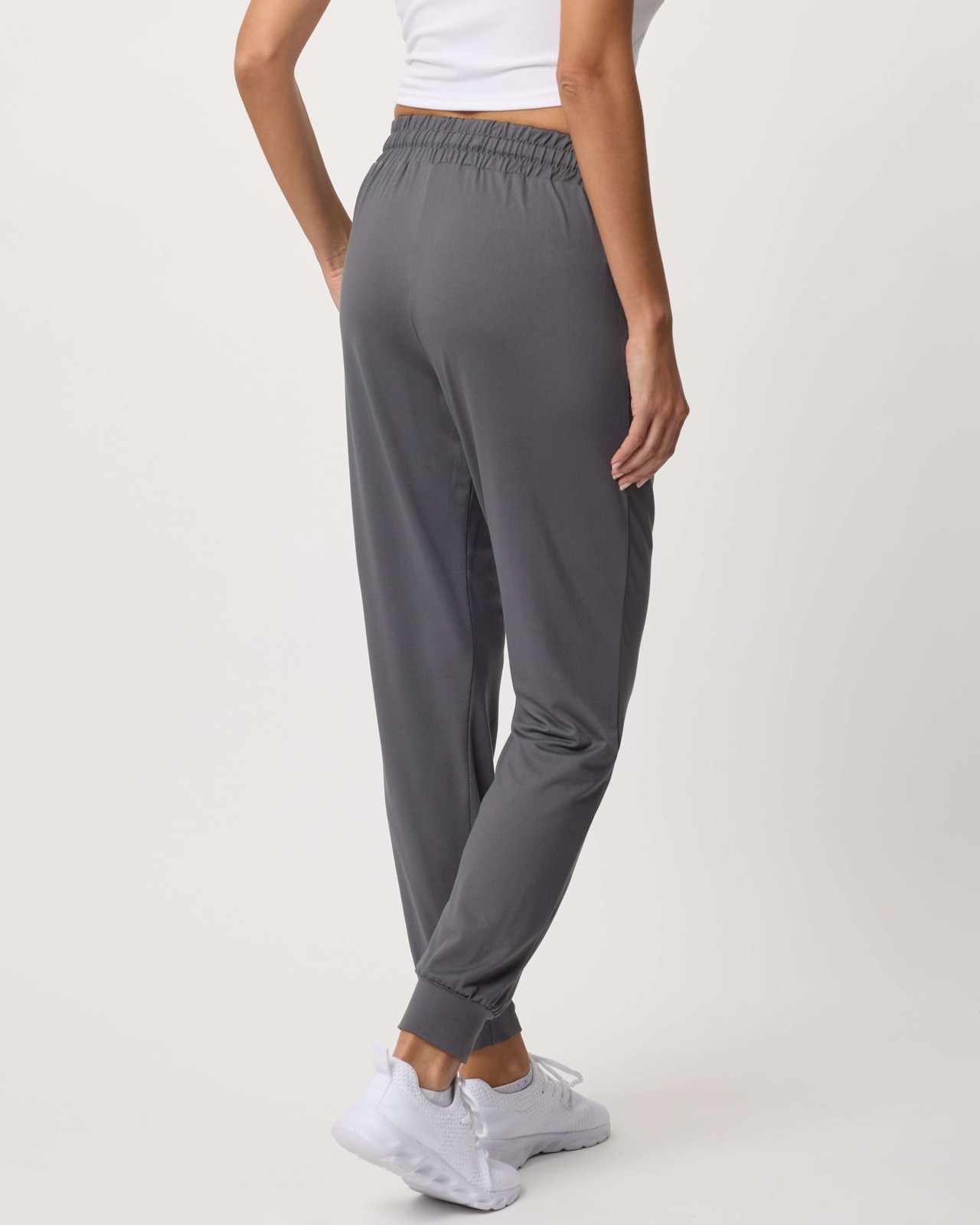 Real Essentials 3 Pack: Women's Ultra-Soft Lounge Joggers Sweatpants Athletic... thumbnail 3