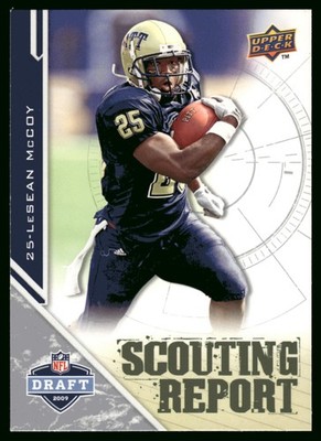2009 Upper Deck Draft Edition LeSean McCoy Pittsburgh Panthers #206