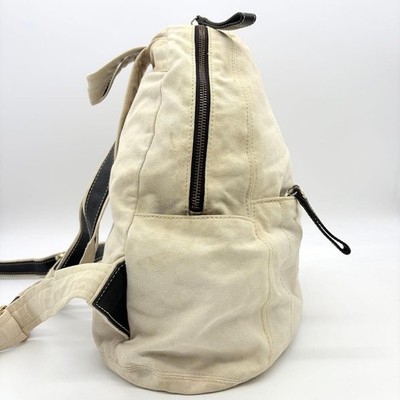 Vivienne Westwood Orb Canvas Backpack Authentic Designer Bag #FD