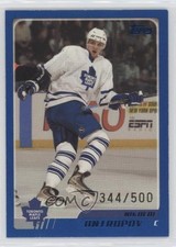 2003-04 Topps Blue 344/500 Nik Antropov #173 9oa