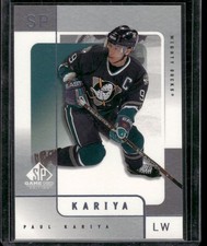 2000-01 SP Game Used #1 Paul Kariya