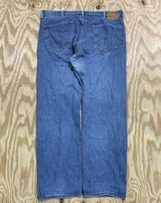 Levi’s 505 White Oak Cone Denim 38x29 Made In USA V Stitch