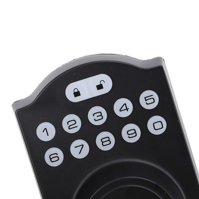 Keypad Entry Auto Lock With Keys Keyless Password Entry Lock For 35 50mm Thi SET