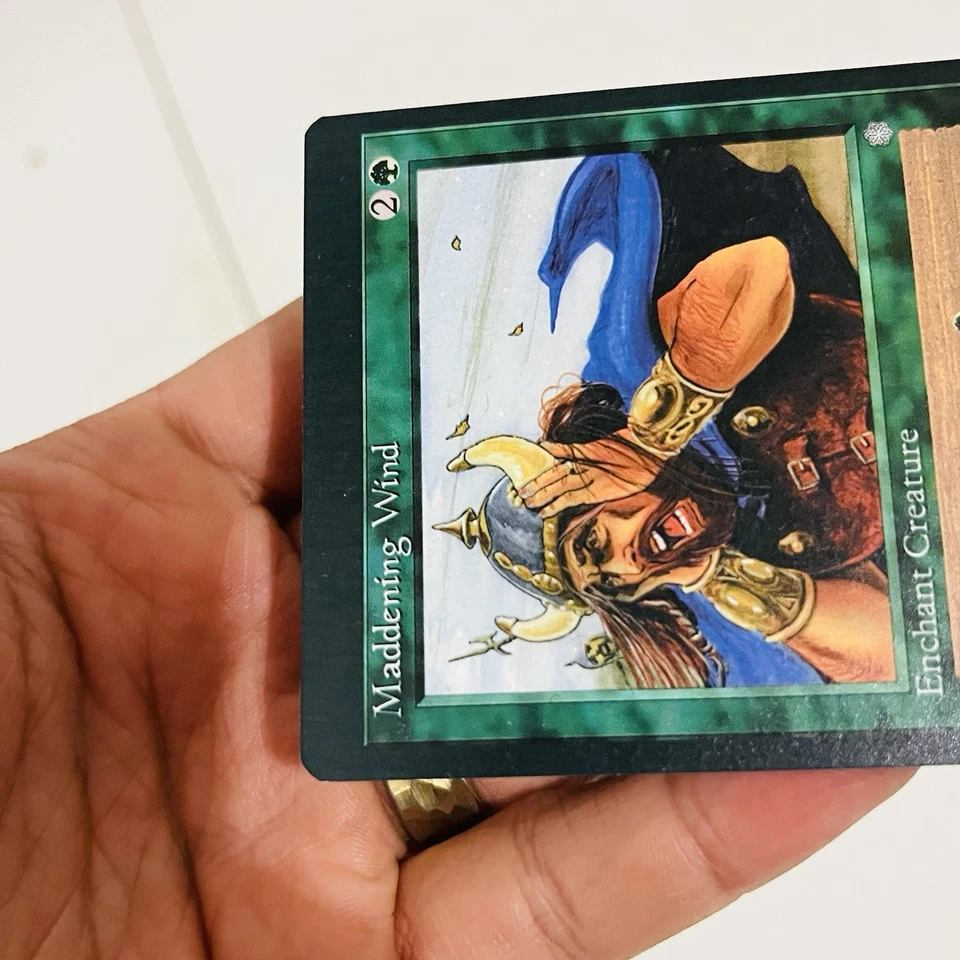 MISCUT ERROR - Maddening Wind NM Ice Age MTG Magic the Gathering - Image 3 of 4