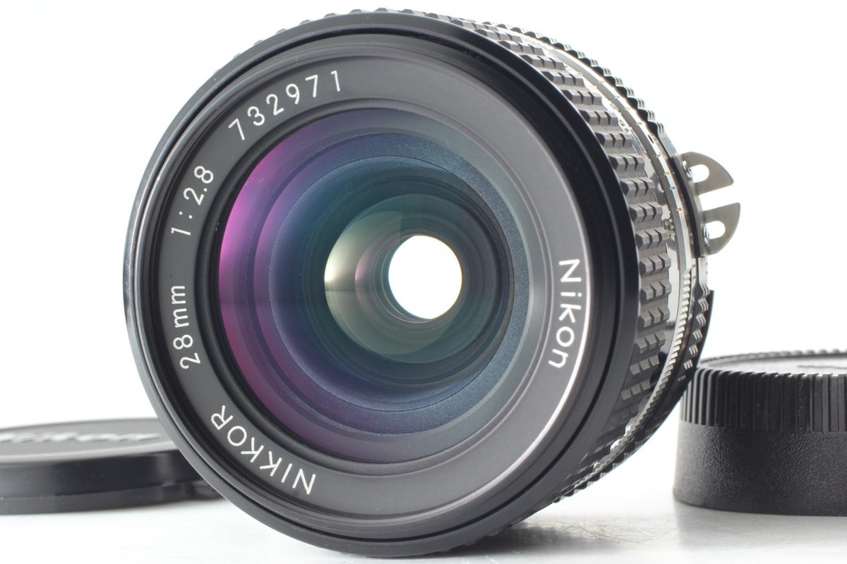 Near Mint】 Nikon Ai-s Nikkor 28mm F2.8 AIS Wide Angle MF