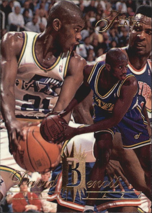1994-95 Flair #145 David Benoit - BSK