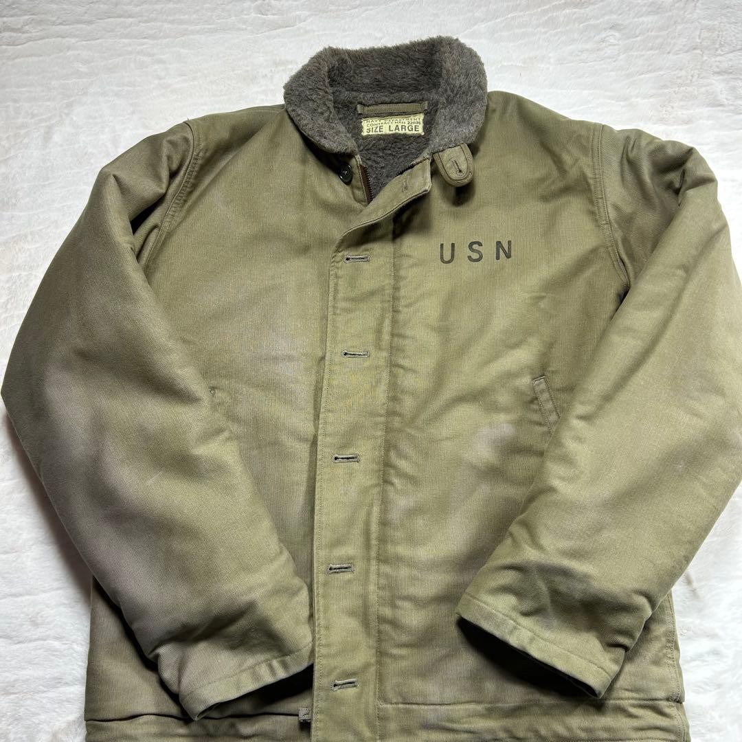 Buzz Rickson's Deck Jacket L Militaria Casual  Au… - image 1