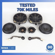 10-19 Jaguar X351 Xj Xjr Front Rear 600w Premium Speaker Set Oem 70k