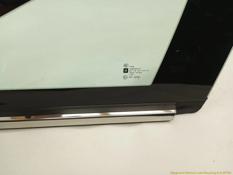 Cadillac CTS CUPÉ pasajero cuarto trasero derecho ventana cristal se adapta a 2011-2015 11 Foto 2 de 4