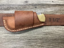 Buffalo Leather Folding Knife Sheath Buck 112 Sheath Only 
