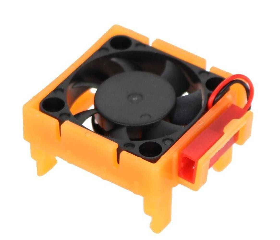 Powerhobby ESC + Motor Cooling Fan Orange FOR TRAXXAS Rally VXL