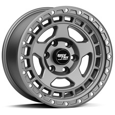 17" RockTrix RT115 Wheel 17x9 -12mm Offset, 6x139.7 6x5.5 Rim 106.1 Hub Gunmetal