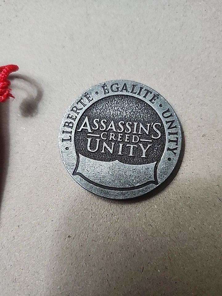 Assassins Creed Unity Collectible Metal Coin Medallion Loot Crate Exclusive - Image 4 of 4